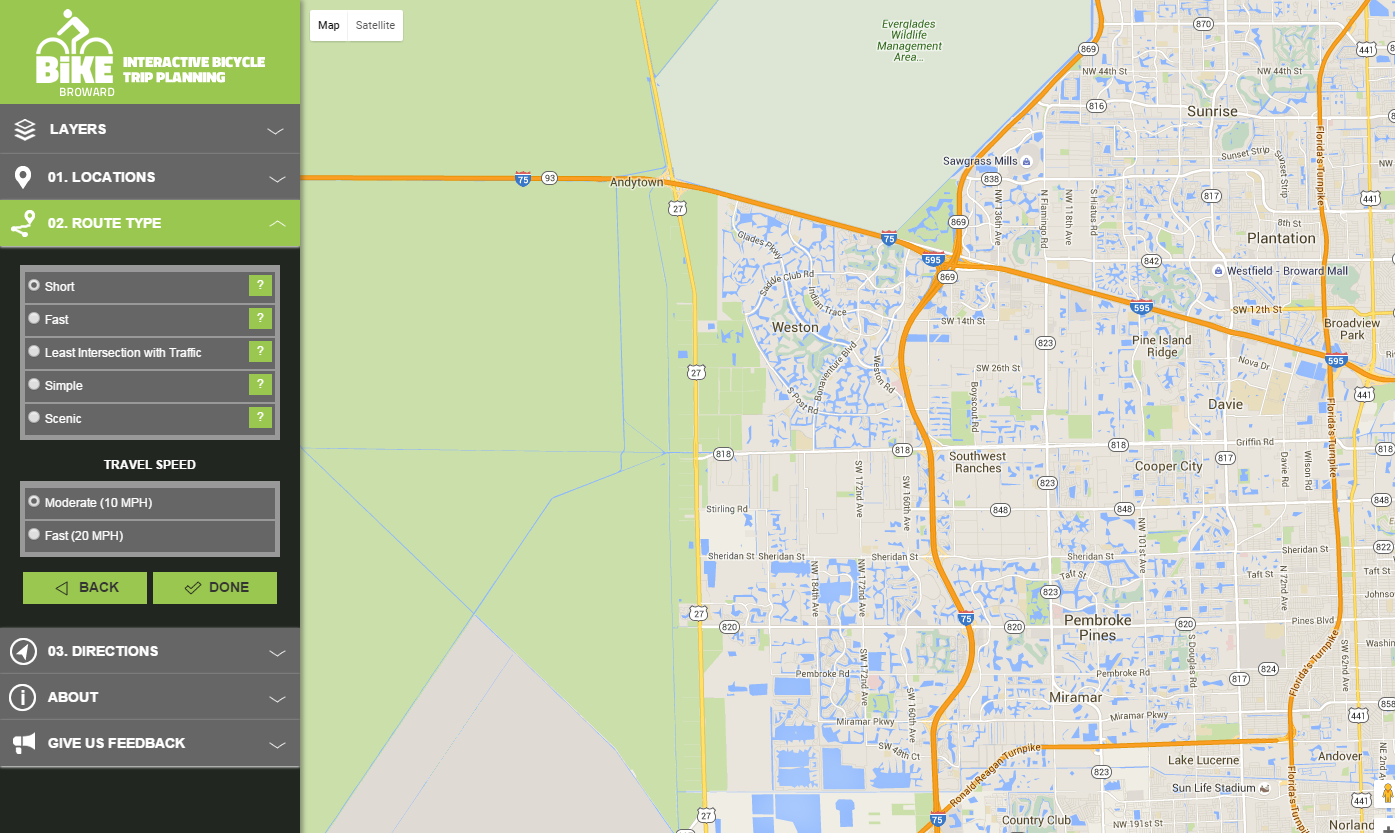 BIKE – Bicycle Knowledge Explorer (Broward County)