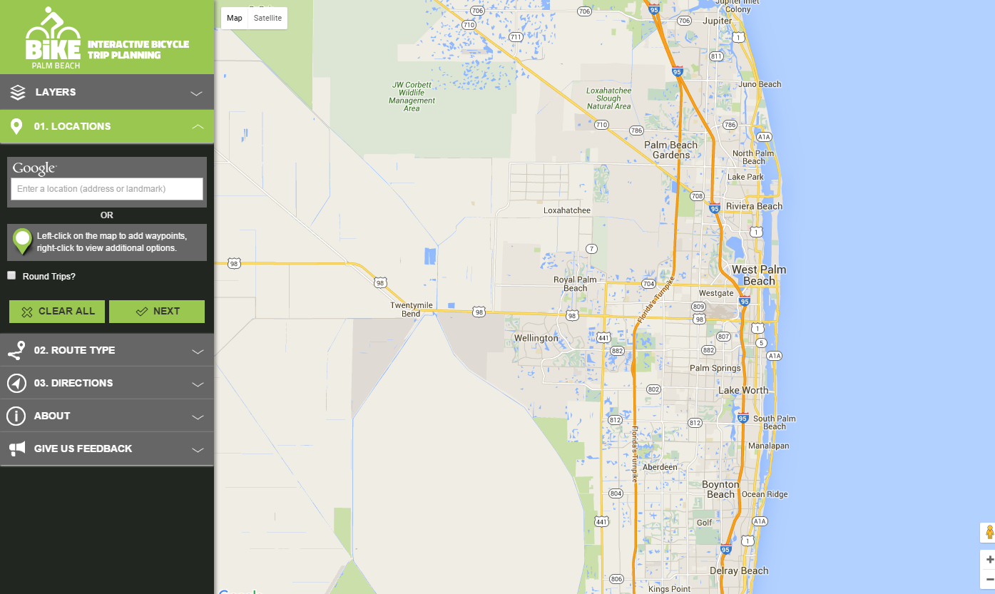 BIKE – Bicycle Knowledge Explorer (Palm Beach)