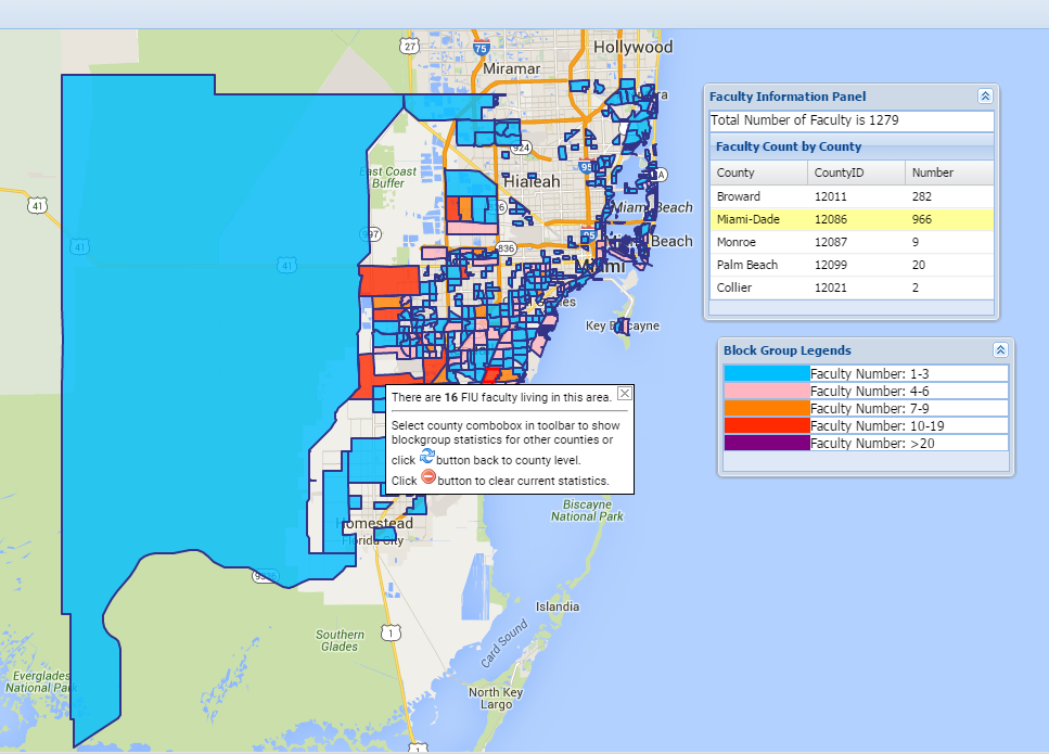Faculty Residence Map Application