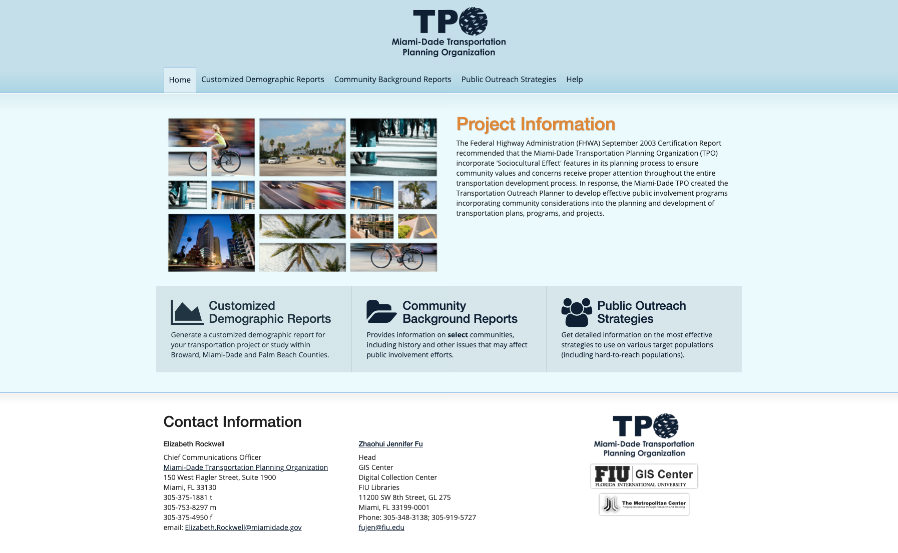 Transportation Outreach Planner