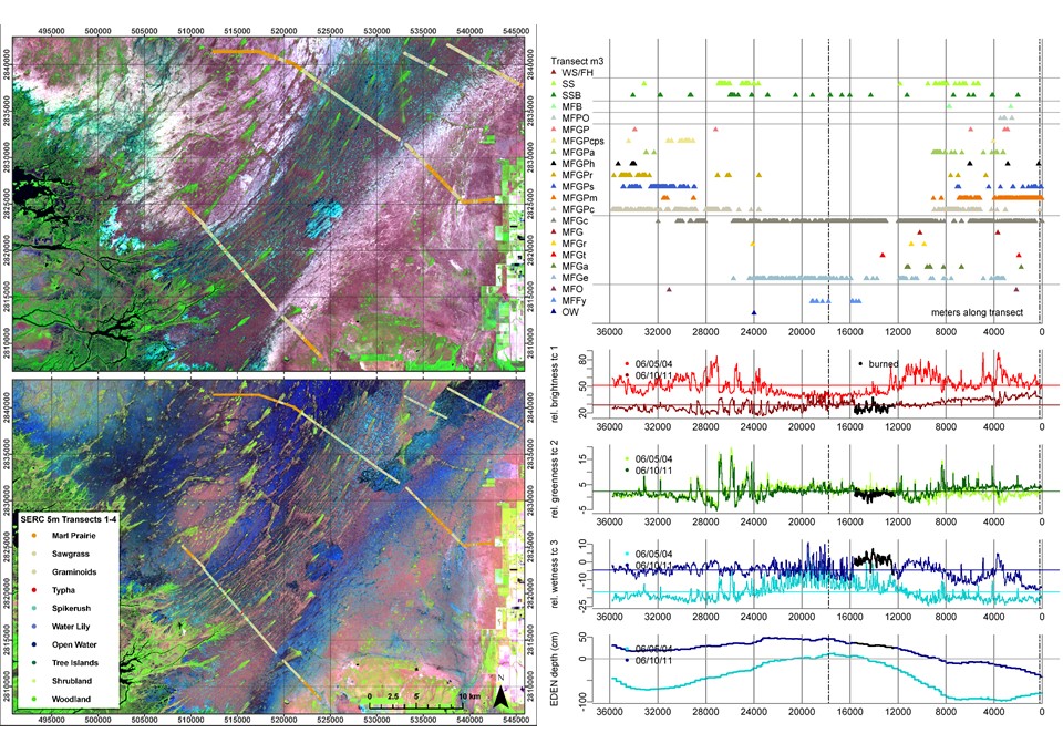 Plant Community Classification from Satellite Imagery for the Greater Everglades Freshwater Wetlands & Community Abundance, Distribution and Hydroperiod Analysis
