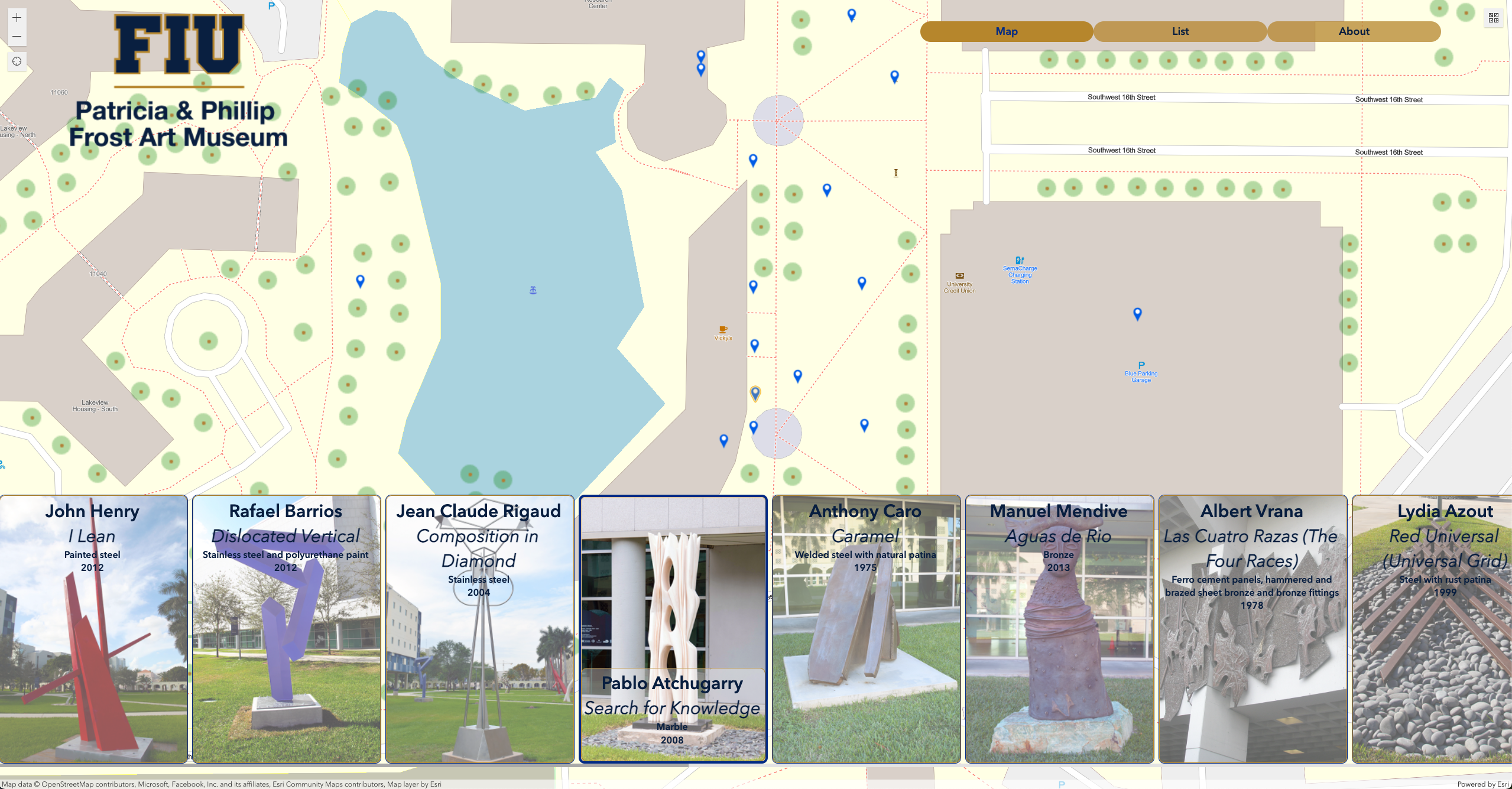 Frost Art Museum Virtual Sculpture Garden